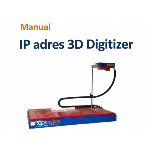 Stappenplan IP adres 3D Digitizer instellen